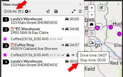 Monitor Drivers’ Duration At Stop