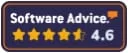 software-connect-review-stars Software Advice 4.6 stars user reviews crest
