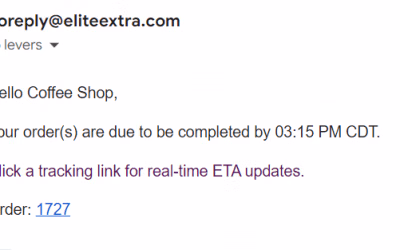 Notifications to Order Sources