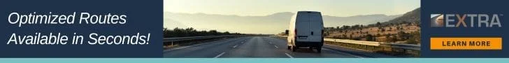 Optimized routes available in seconds Elite EXTRA banner ad